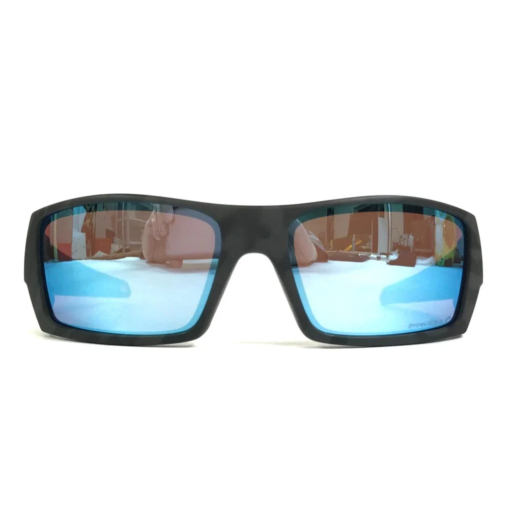Oakley Sunglasses Gascan OO9014-8160 Matte Black Camo w/ Prizm Deep Water Lenses